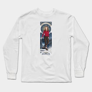 Art Nouveau - Jemma Simmons Long Sleeve T-Shirt